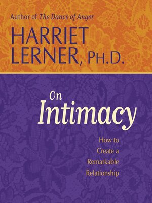 cover image of Harriet Lerner on Intimacy